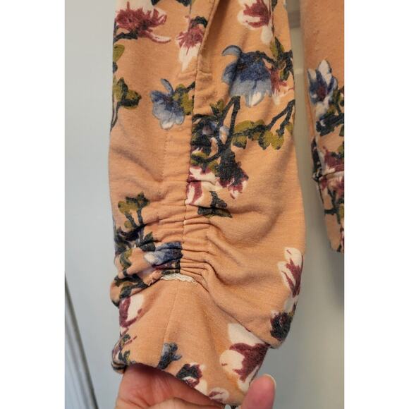 Iz Byer Women's Multicolored Print Long Sleeve Shirt Size Large - Picture 3 of 11